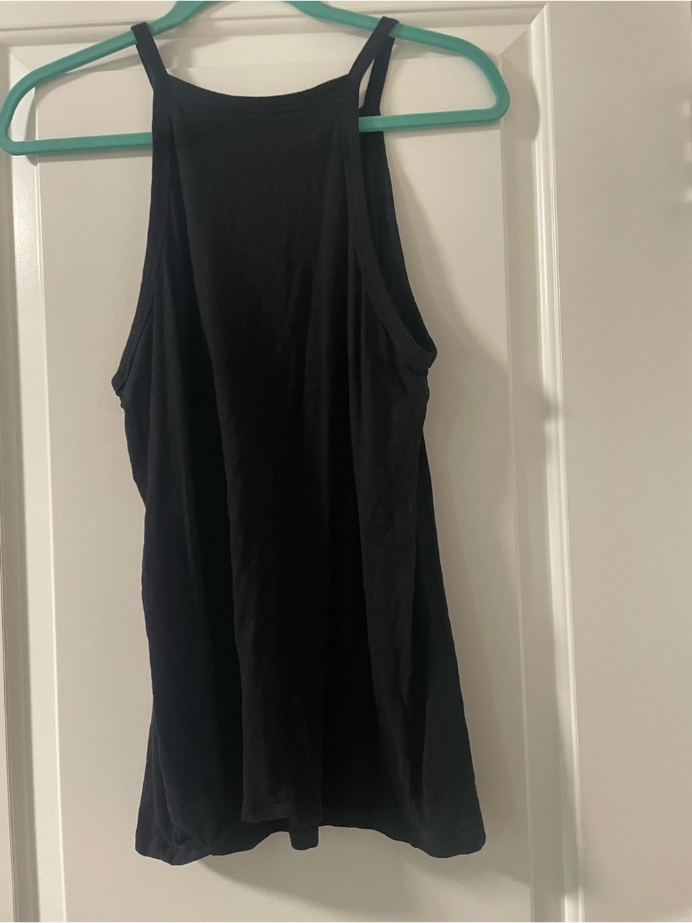 Torrid Black Tank Top with White Skeleton Mermaid Graphic - Picture 4 of 5
